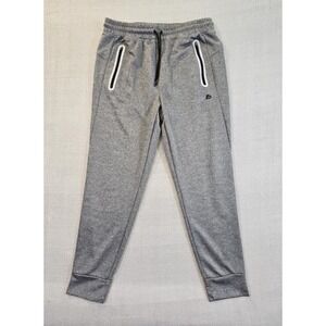 RBX Performance Jogger Mens‎ Large Gray Zipper Pockets Drawstring Athletic EUC